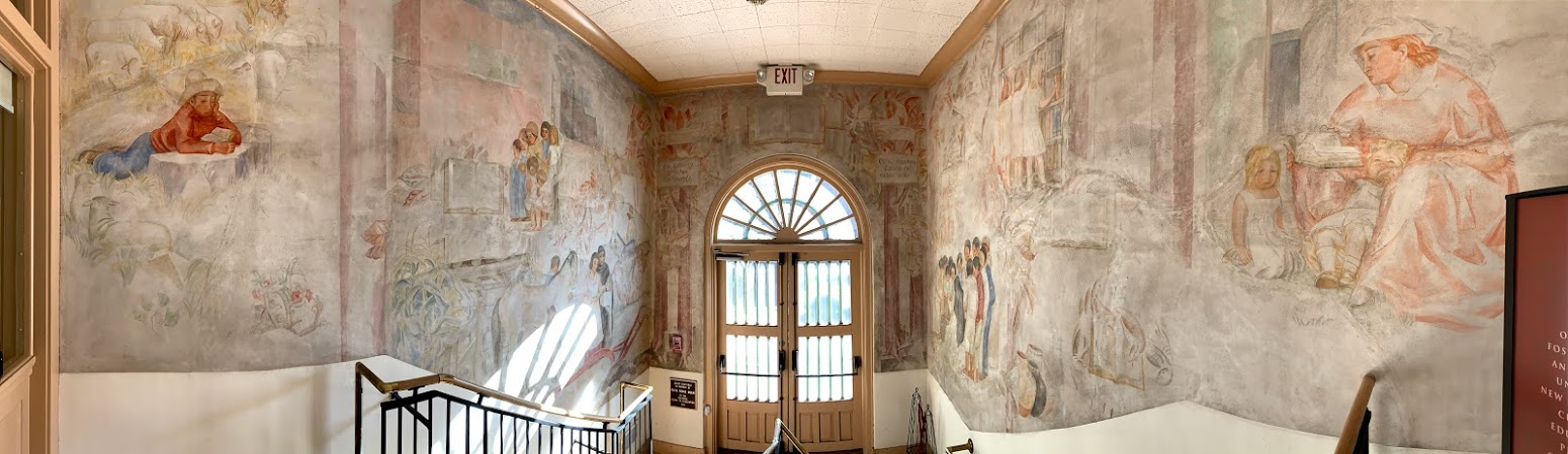 Olive Rush mural